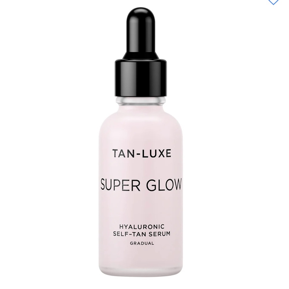 TAN-LUXE Super Glow Hyaluronic Self-Tan Serum 1oz $49 NIB CLEAN BEAUTY